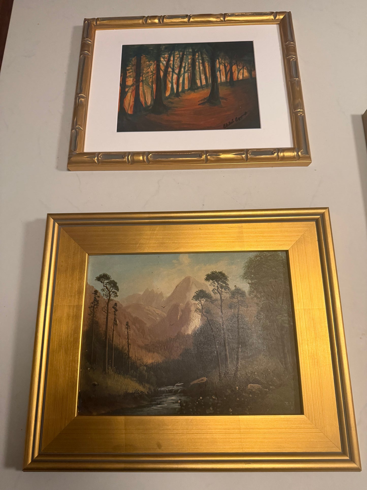 Sunset Trees by Chloe Cazayoux