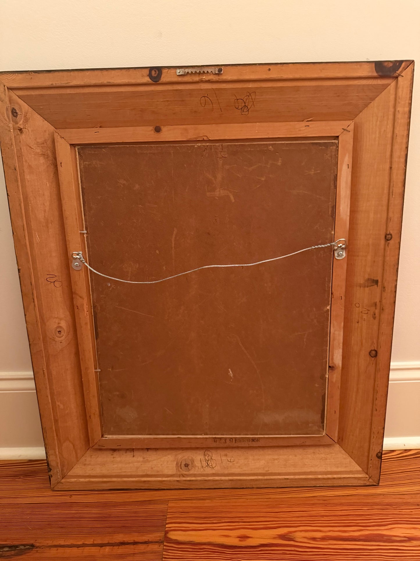 Early 20th Century American Landscape with Tree signed Glasser.