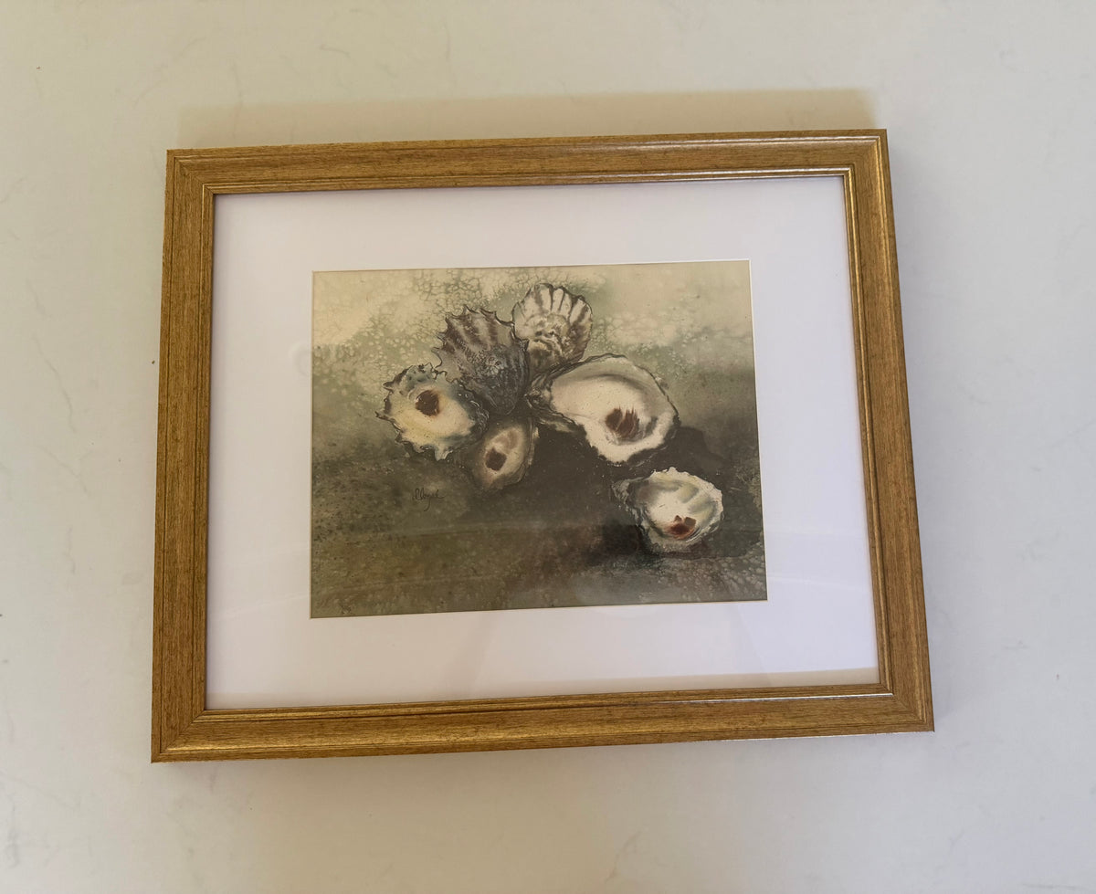 Oyster Painting by Linda Lloyd