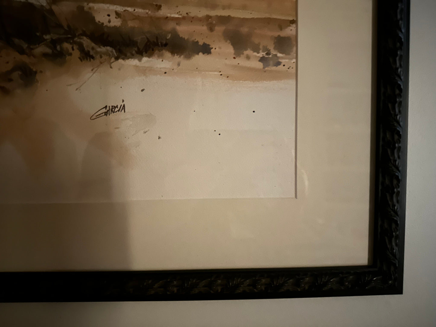 “California Landscape” Watercolor by Joe Garcia