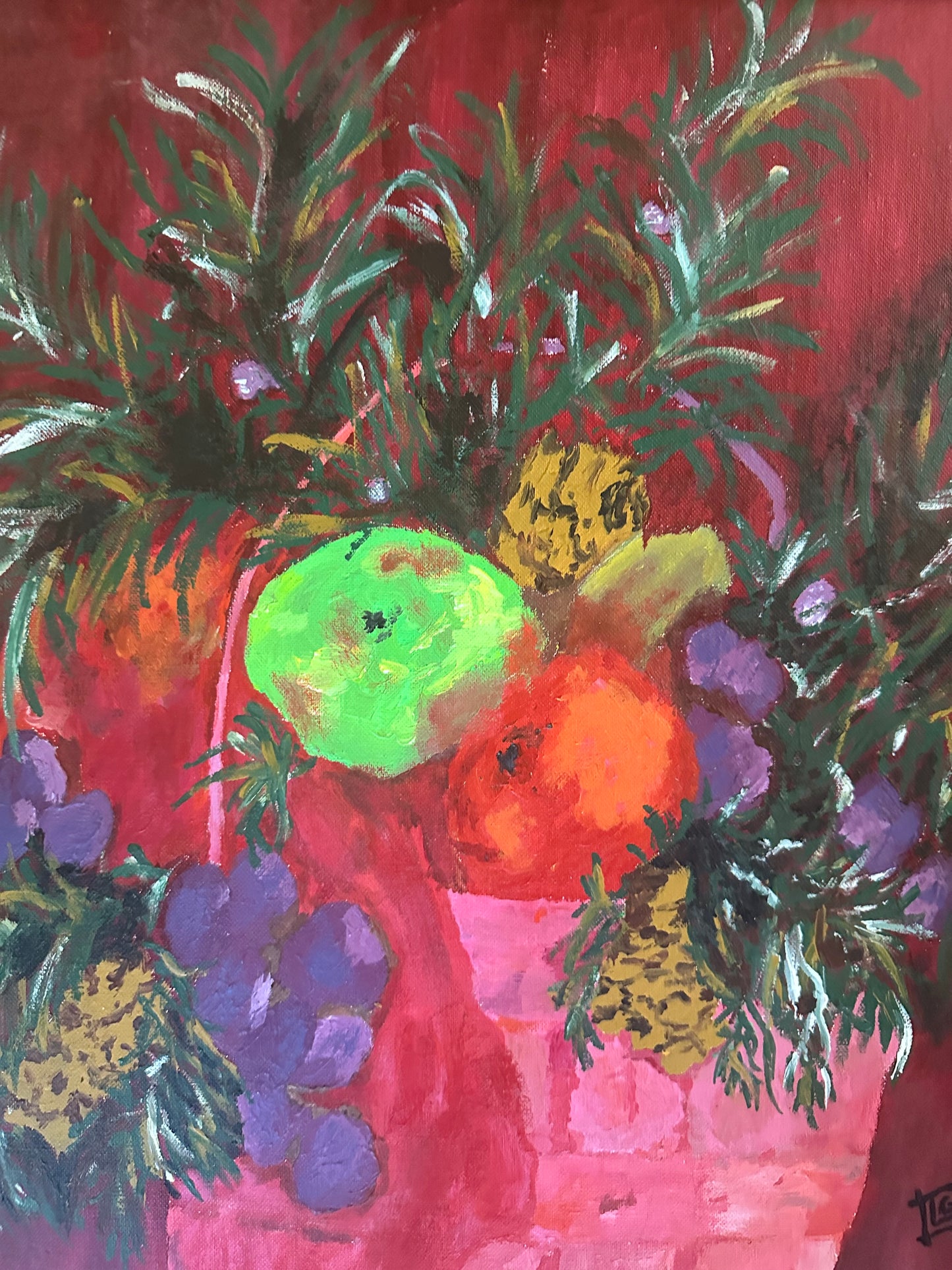 Original Harvest Basket by Debbie Gansar