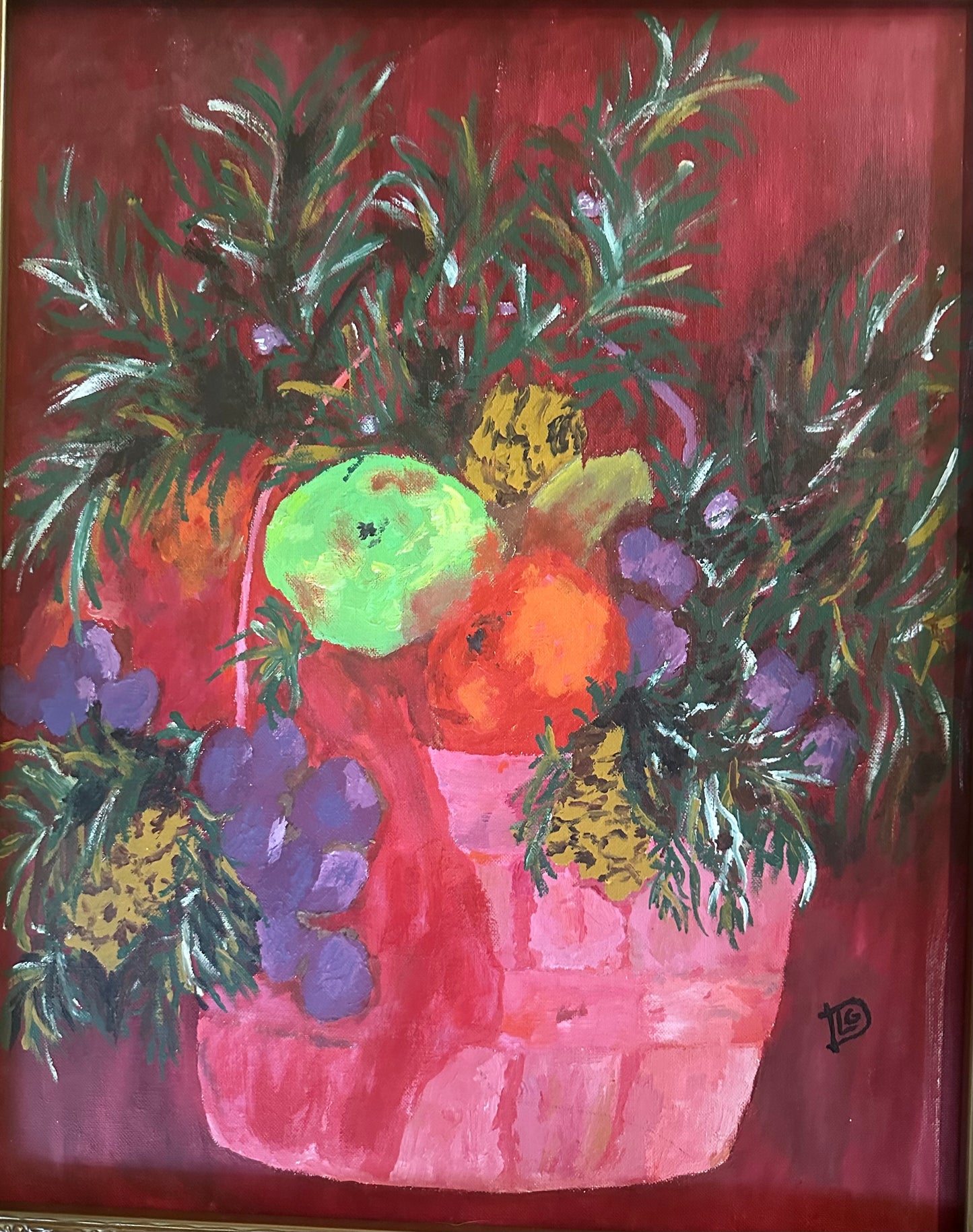 Original Harvest Basket by Debbie Gansar