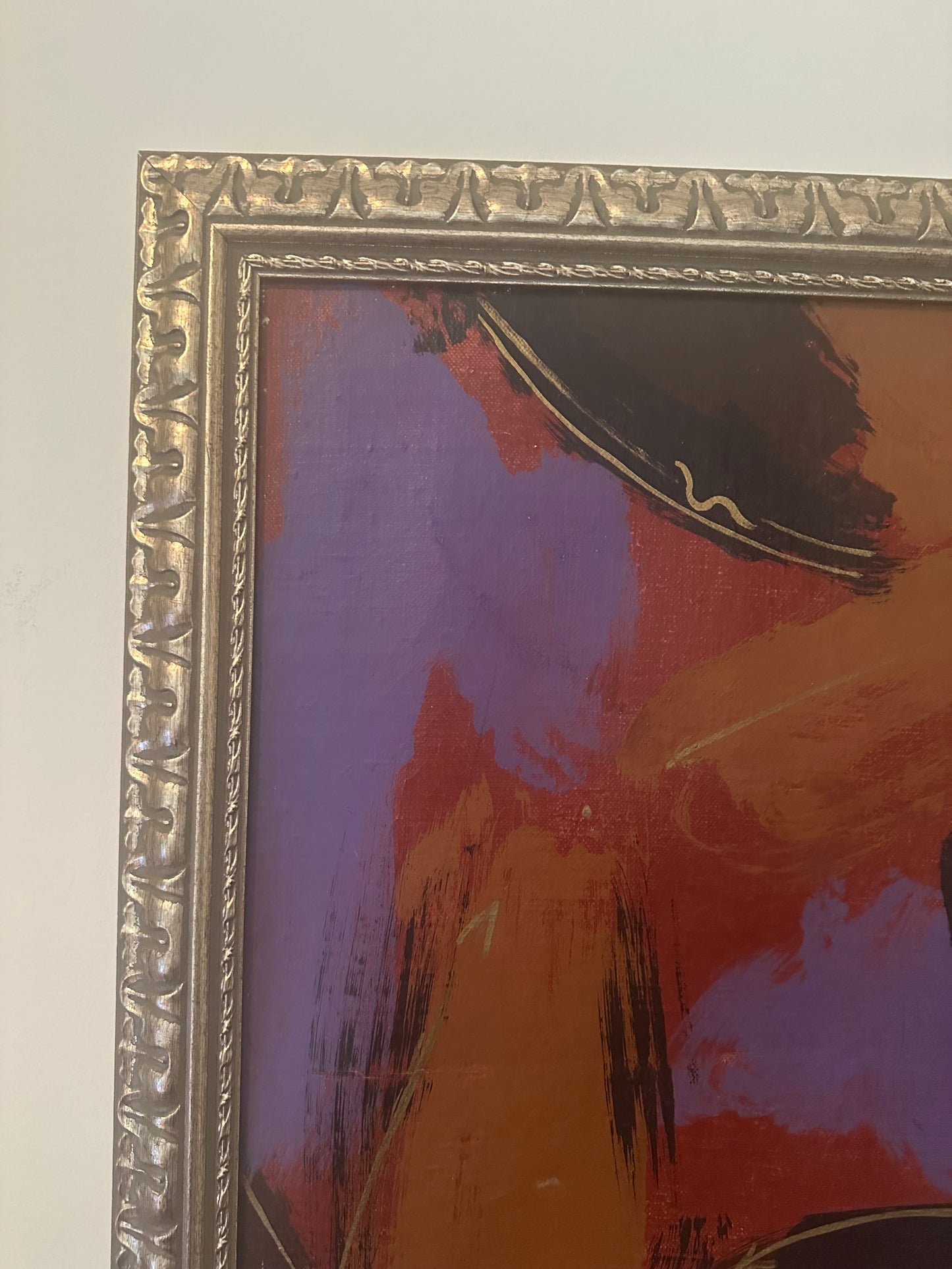 “Puntos Opuestos” by DANIEL SANTIESTEBAN (20th c, Cuban)
