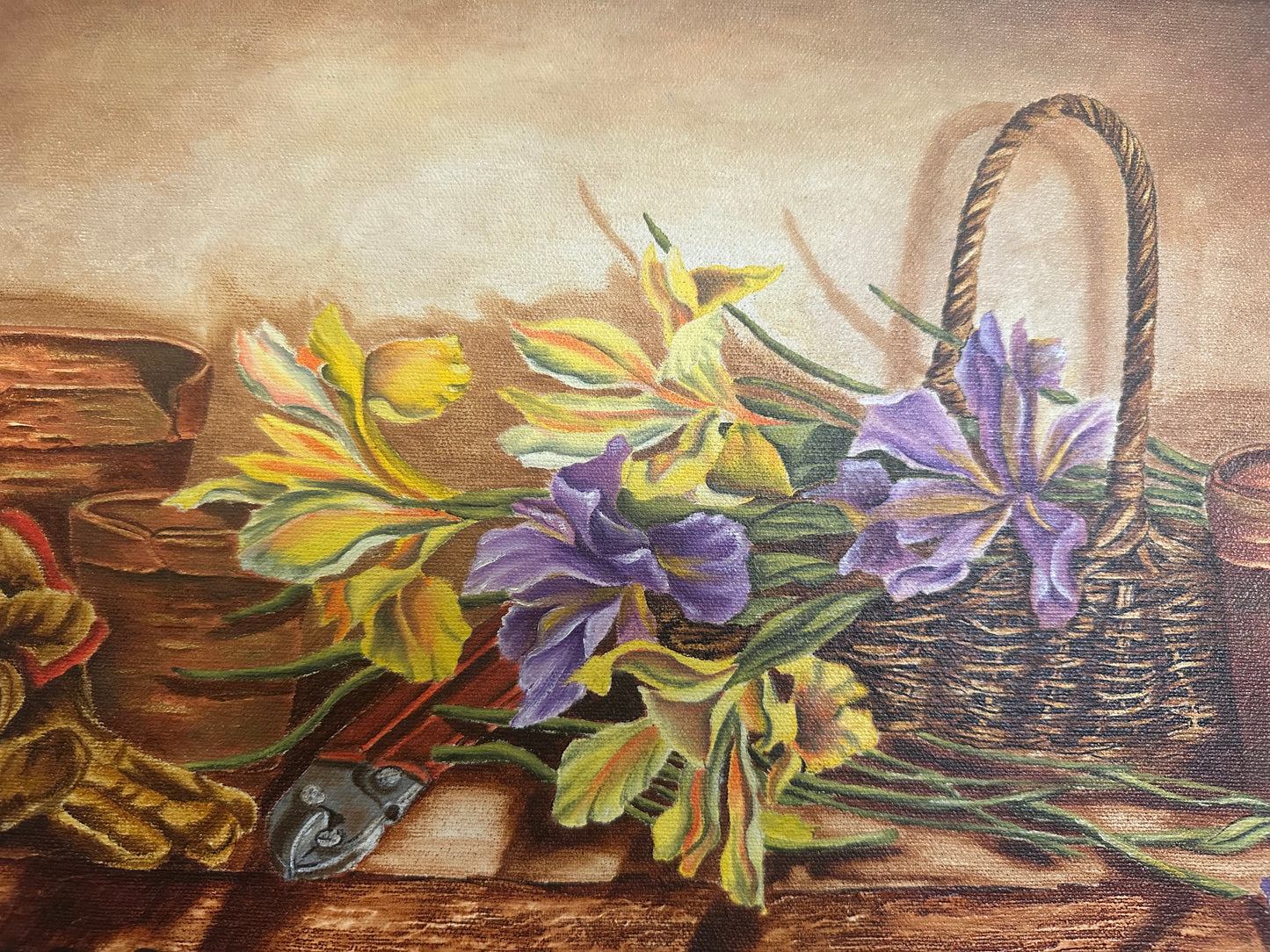 Garden Still life by Donna Carbajol