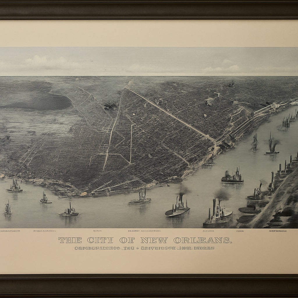 The City of New Orleans Print