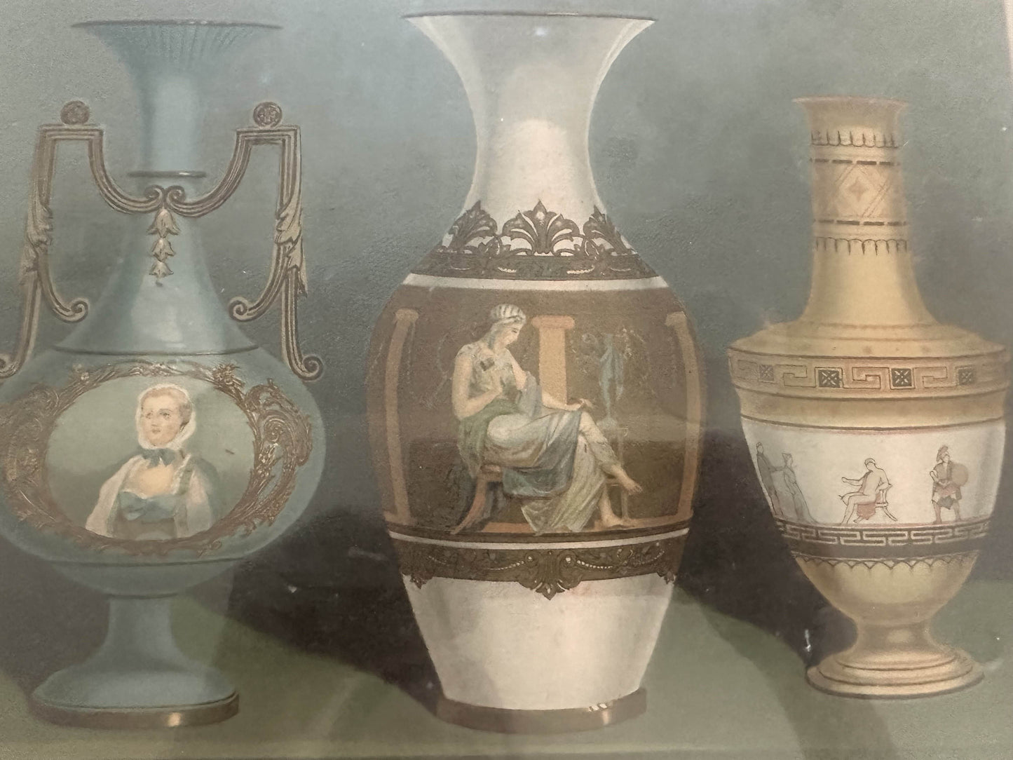 Antique Porcelain Vases Print