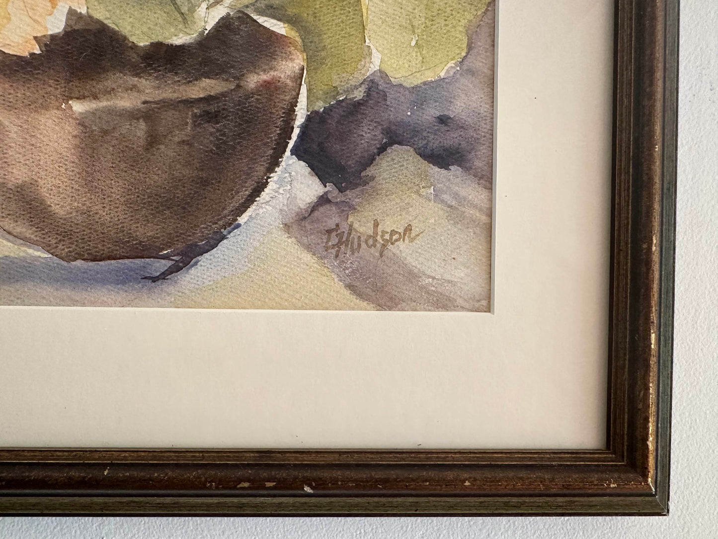 Watercolor Flowers by C. Hudson