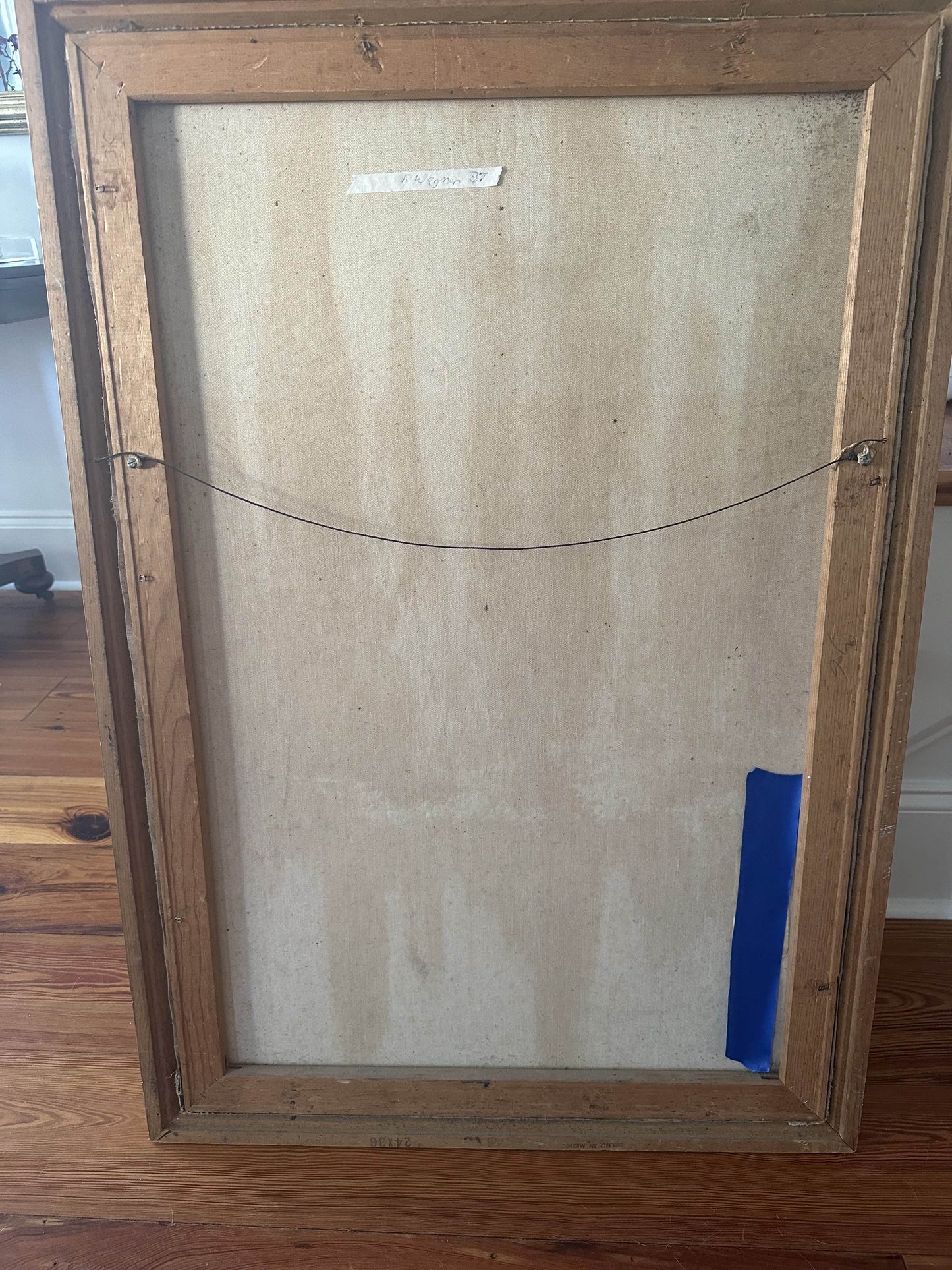 Mid-Century Abstract by Signed R. Wagner