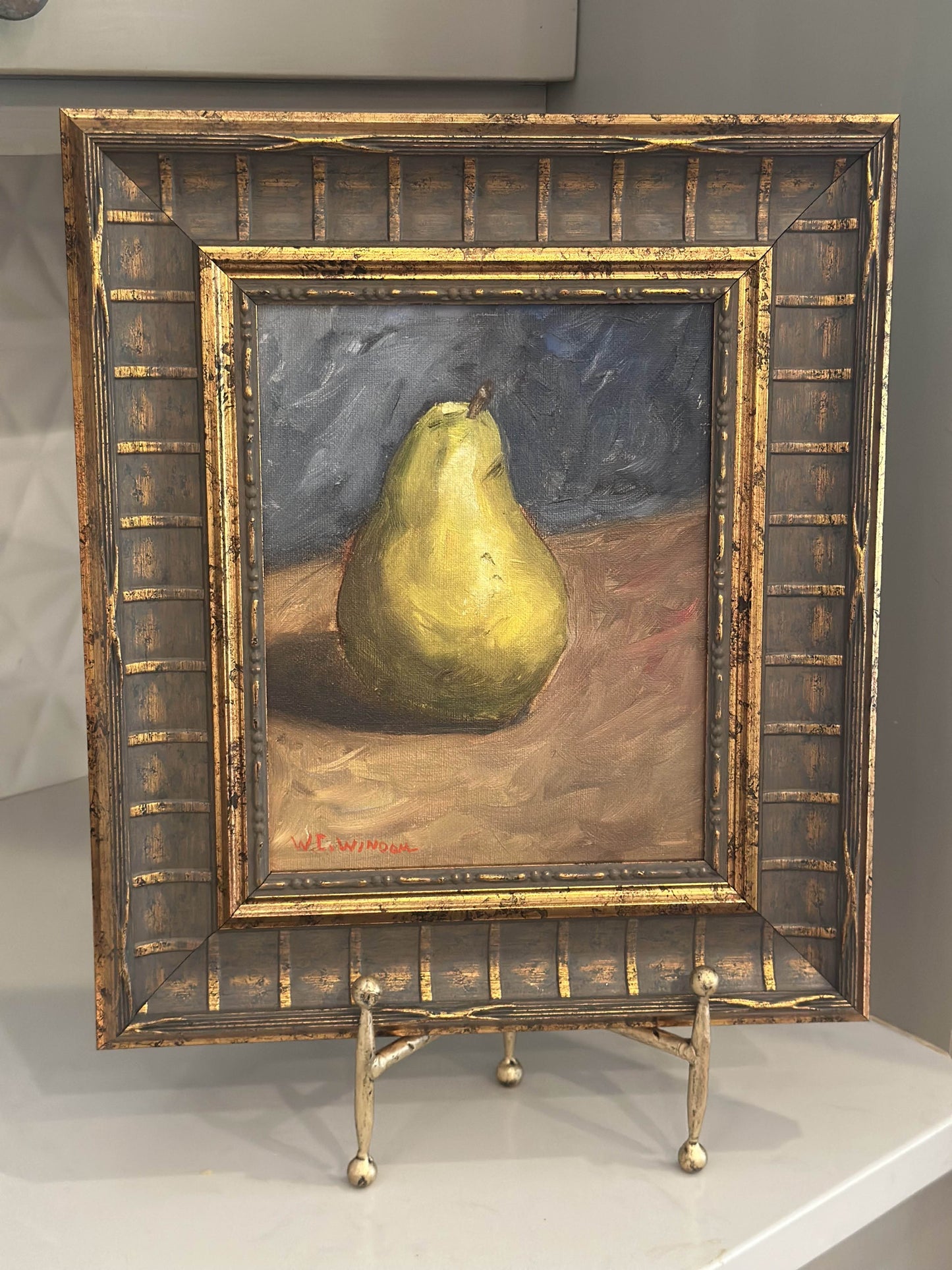 Pear painting by Charles Windom