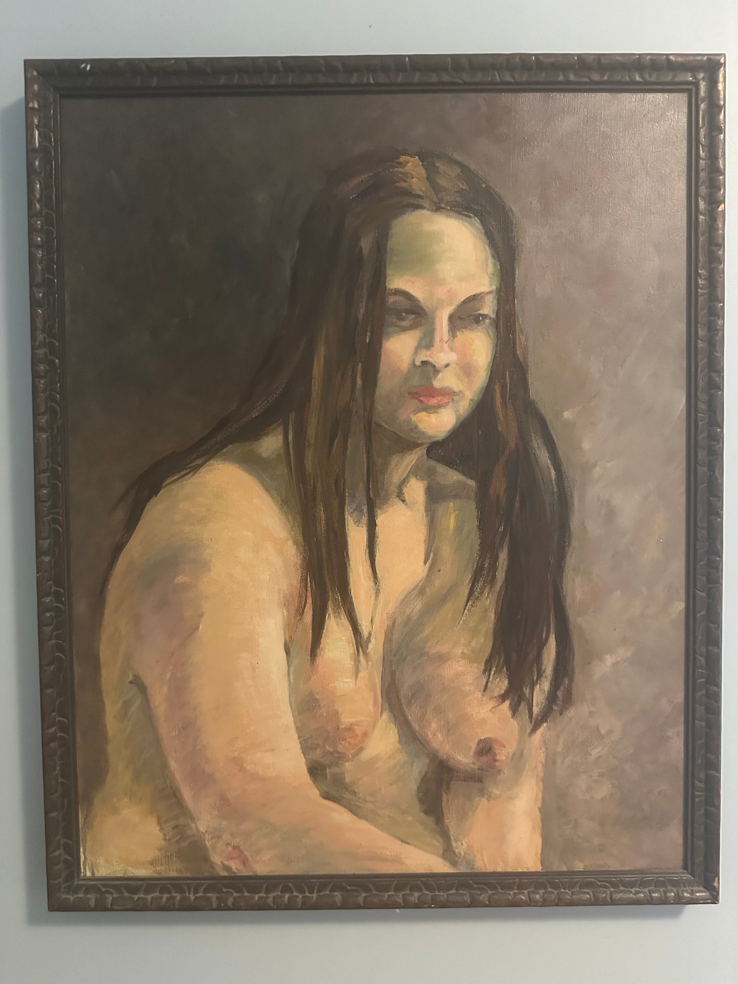 Nude Woman Oil Painting by Jahnke