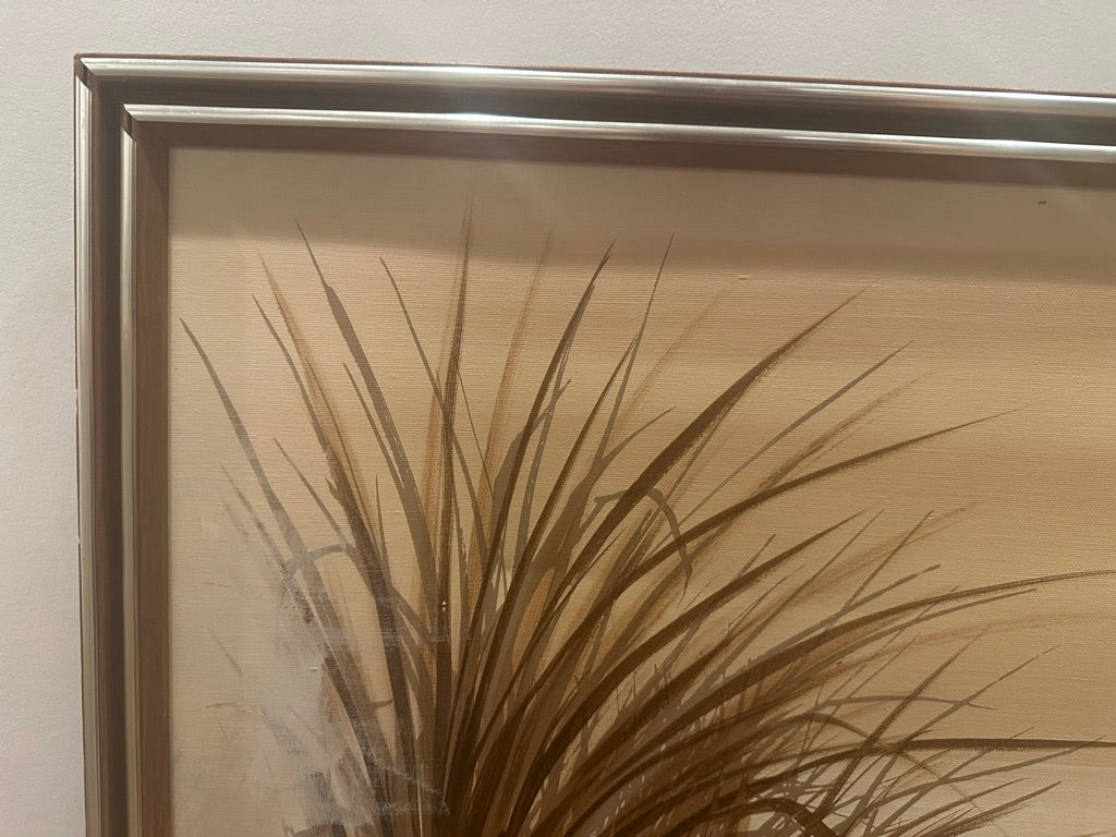 Vintage Mid-century Oil Painting of Seashells by Dickenson.