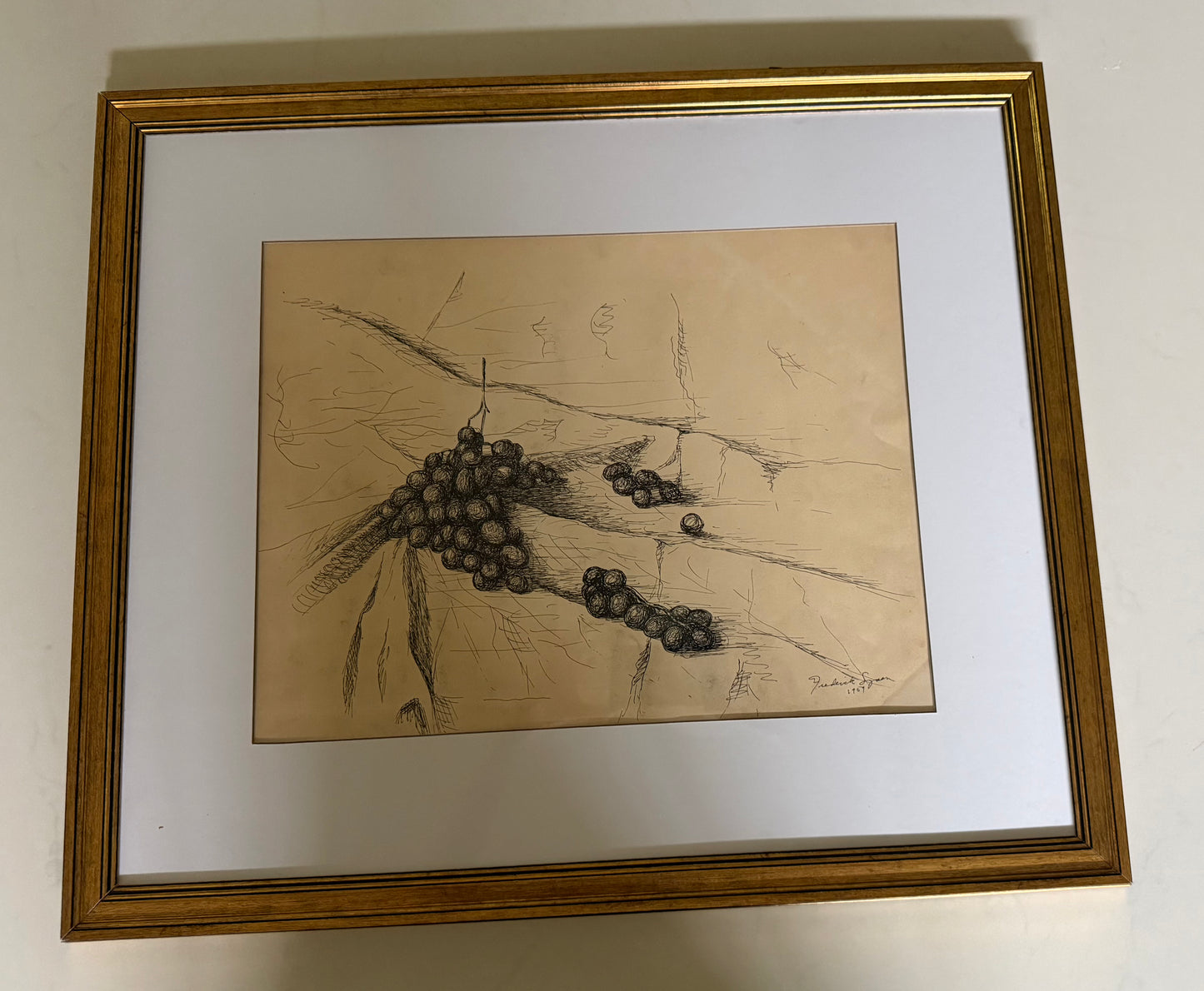 Grapes Still Life by Fred Lymann