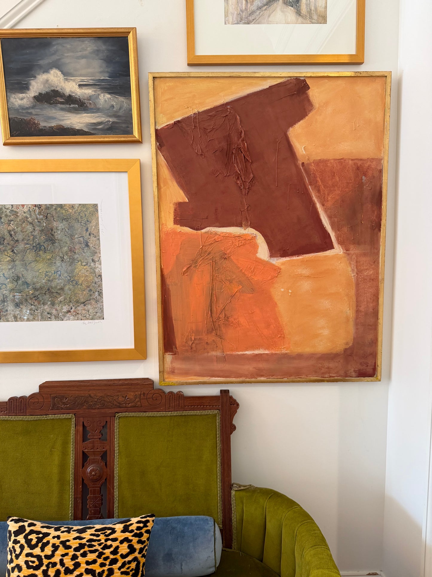 Abstract Collage, American School (20th Century)