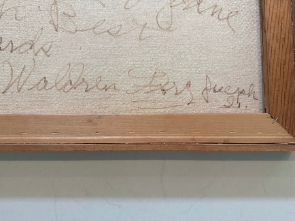 Portrait of Waldren “Frog” Joseph by Margret de Loo