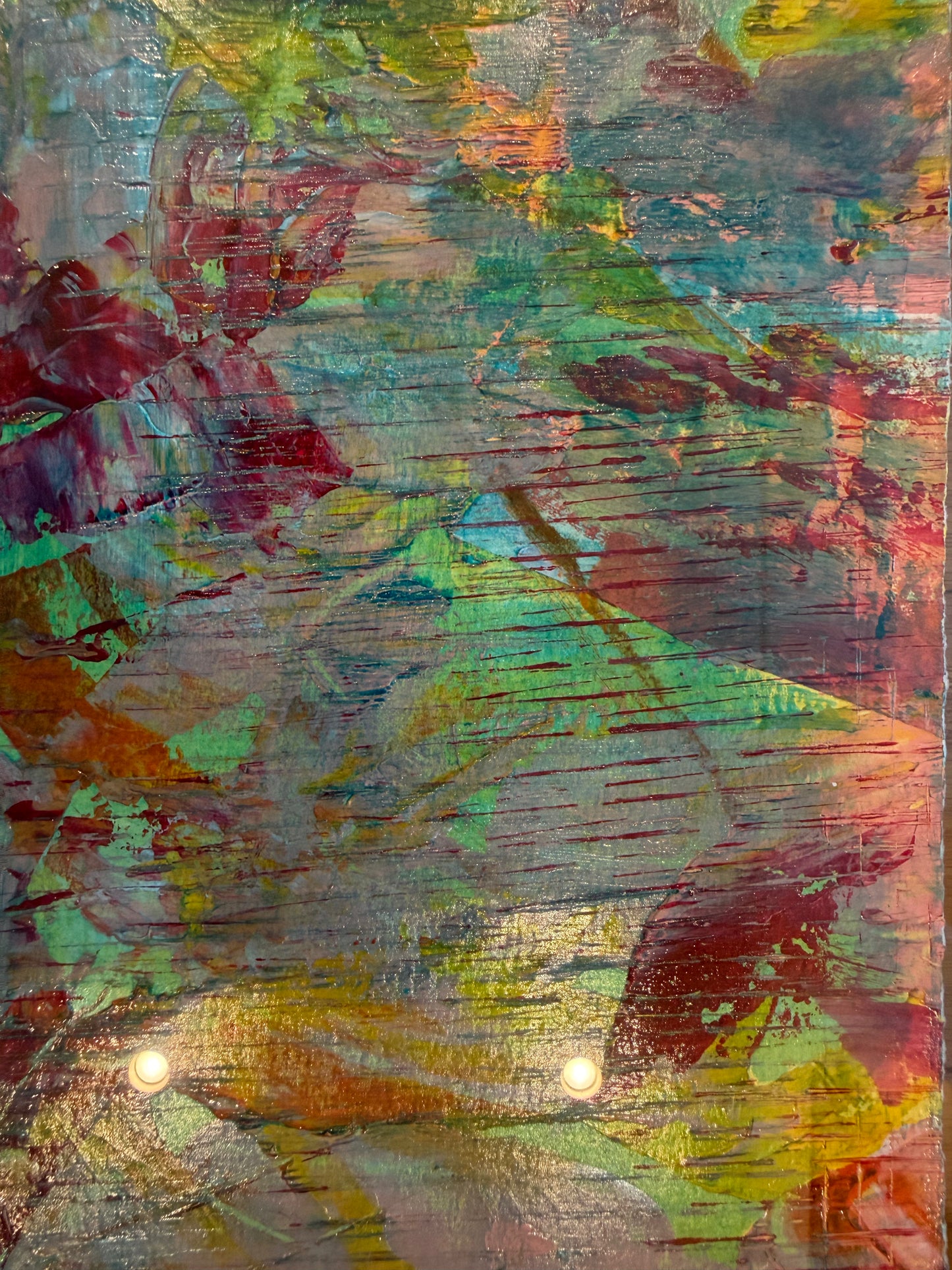 Colorful Abstract by Barbara Casteix