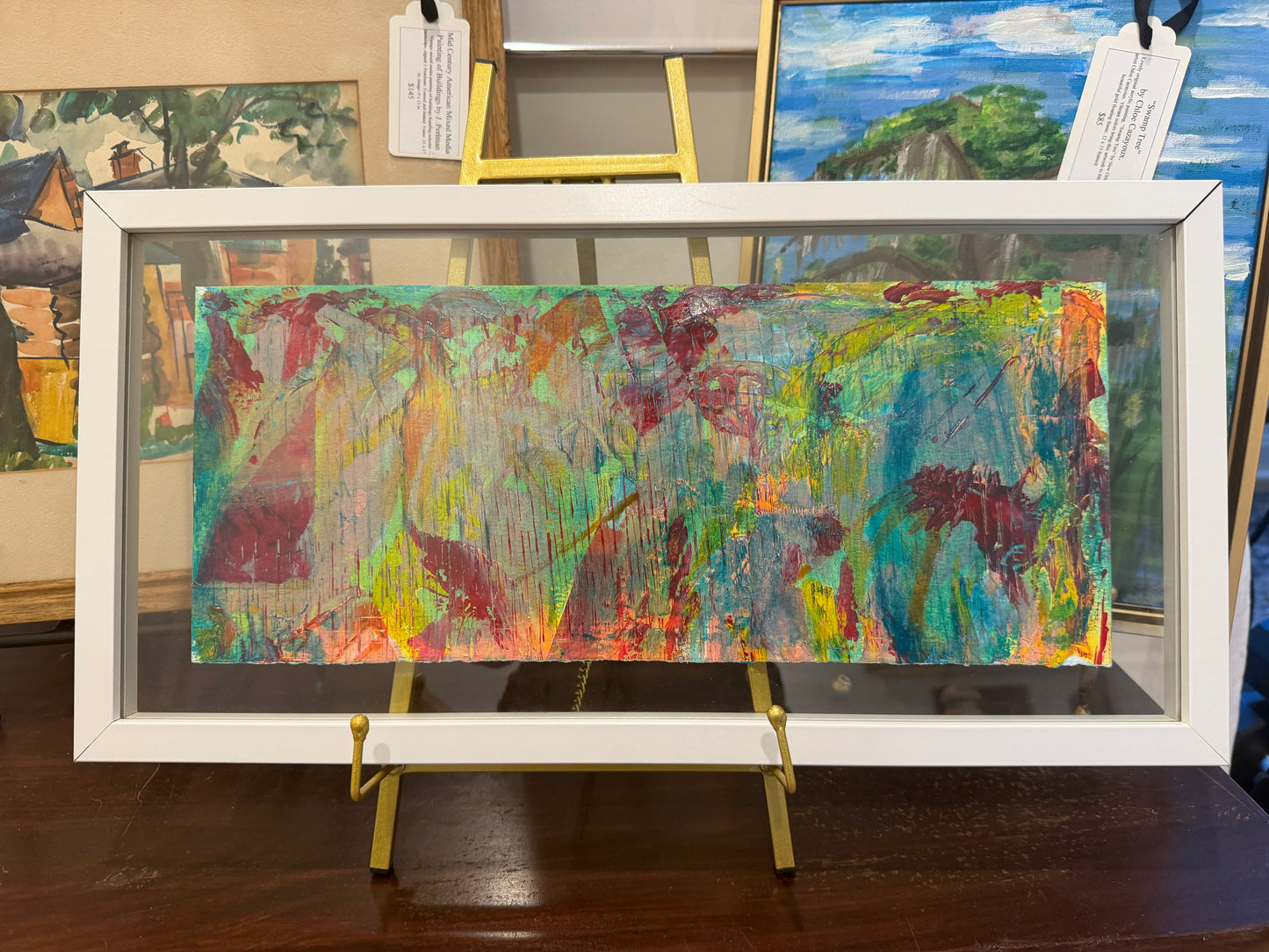 Colorful Abstract by Barbara Casteix