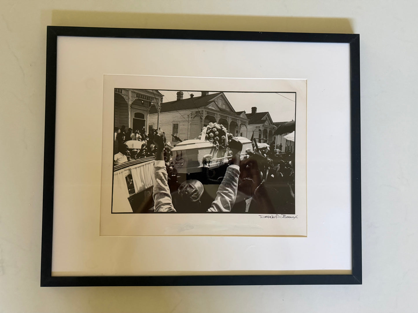 Funeral Procession Photograph by Derek Breaux, Signed