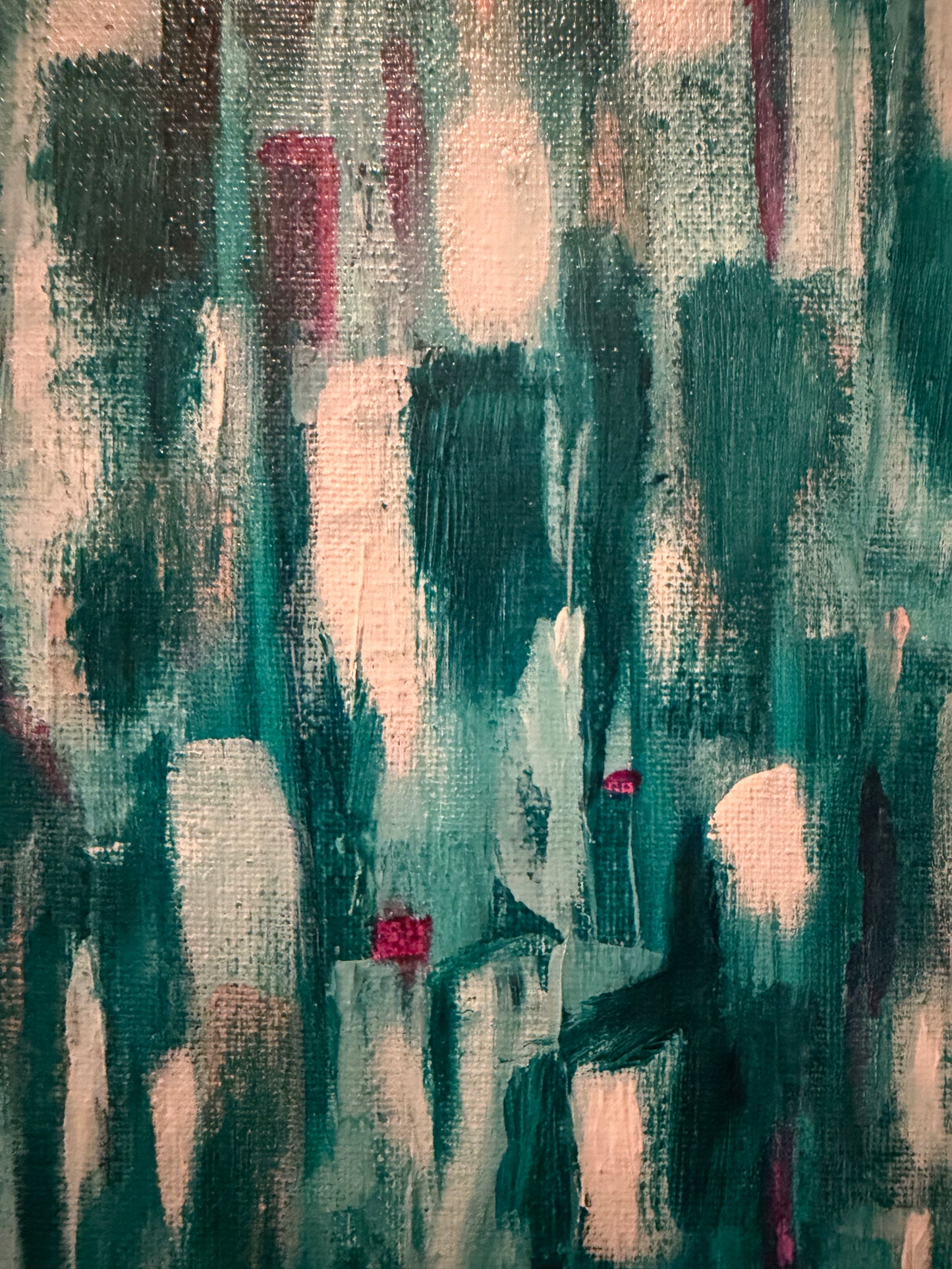 Abstract in Blues by Barbara Casteix