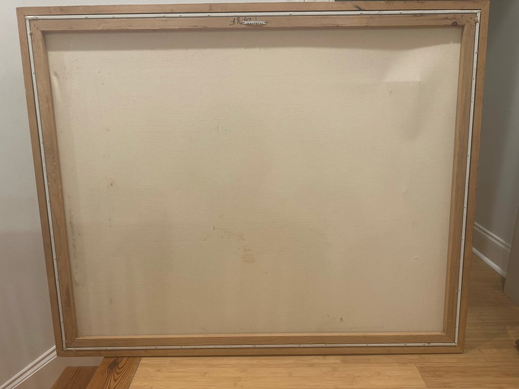 Vintage Mid-century Oil Painting of Seashells by Dickenson.