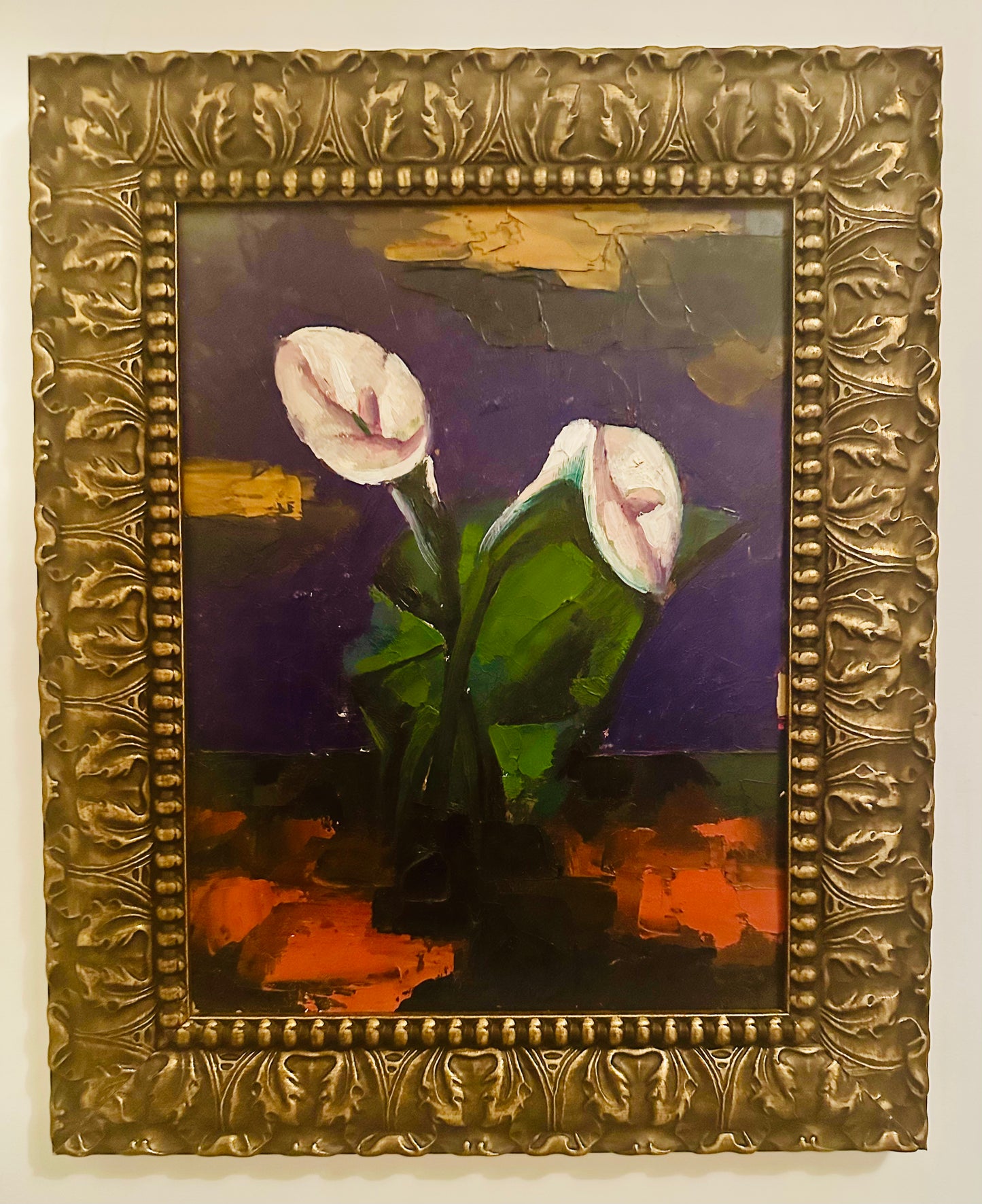 Still Life of Cala Lilies by Anvar Saifutdinov