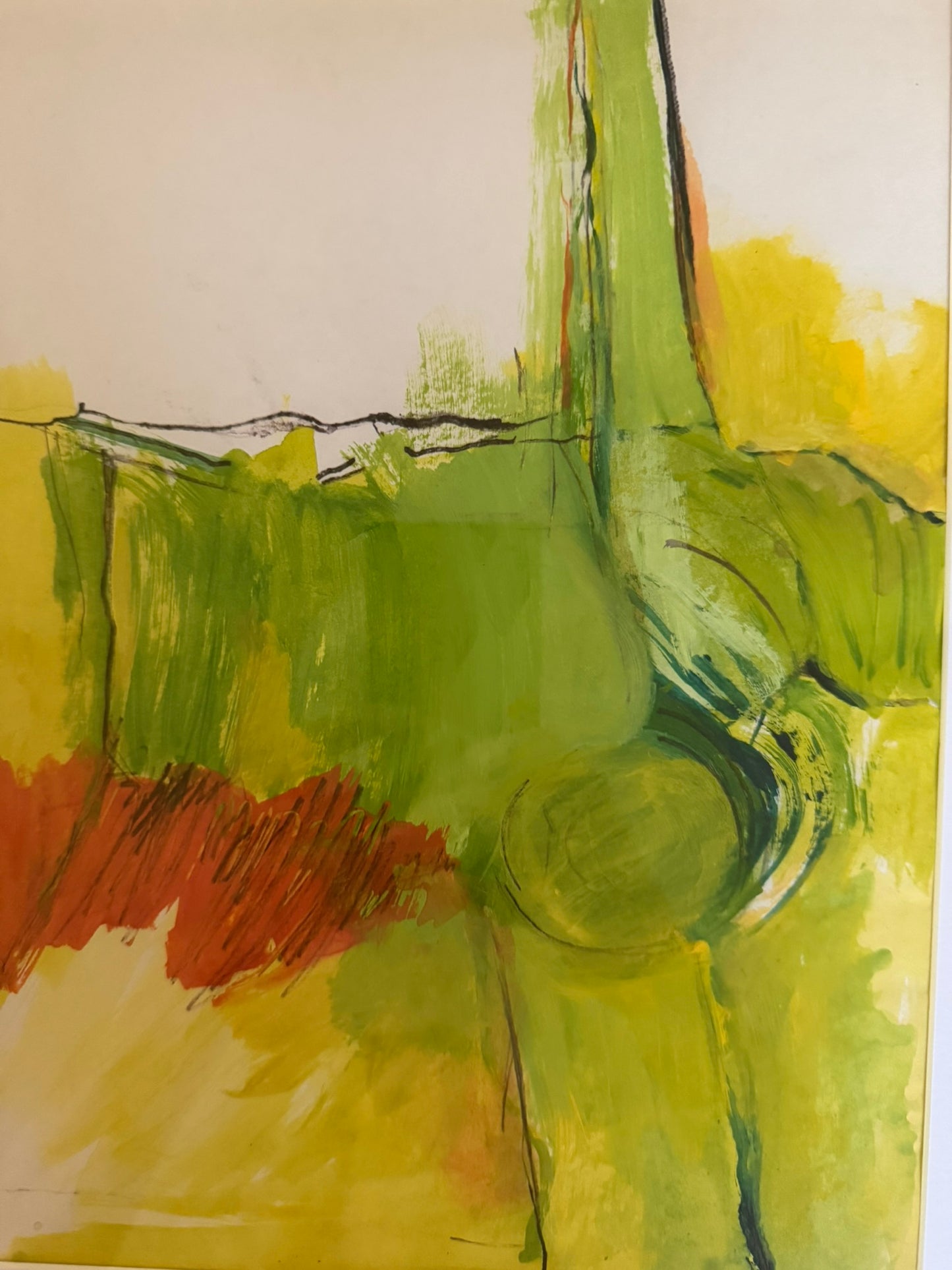 20th Century Modern Abstract Artist by Todd Chalk