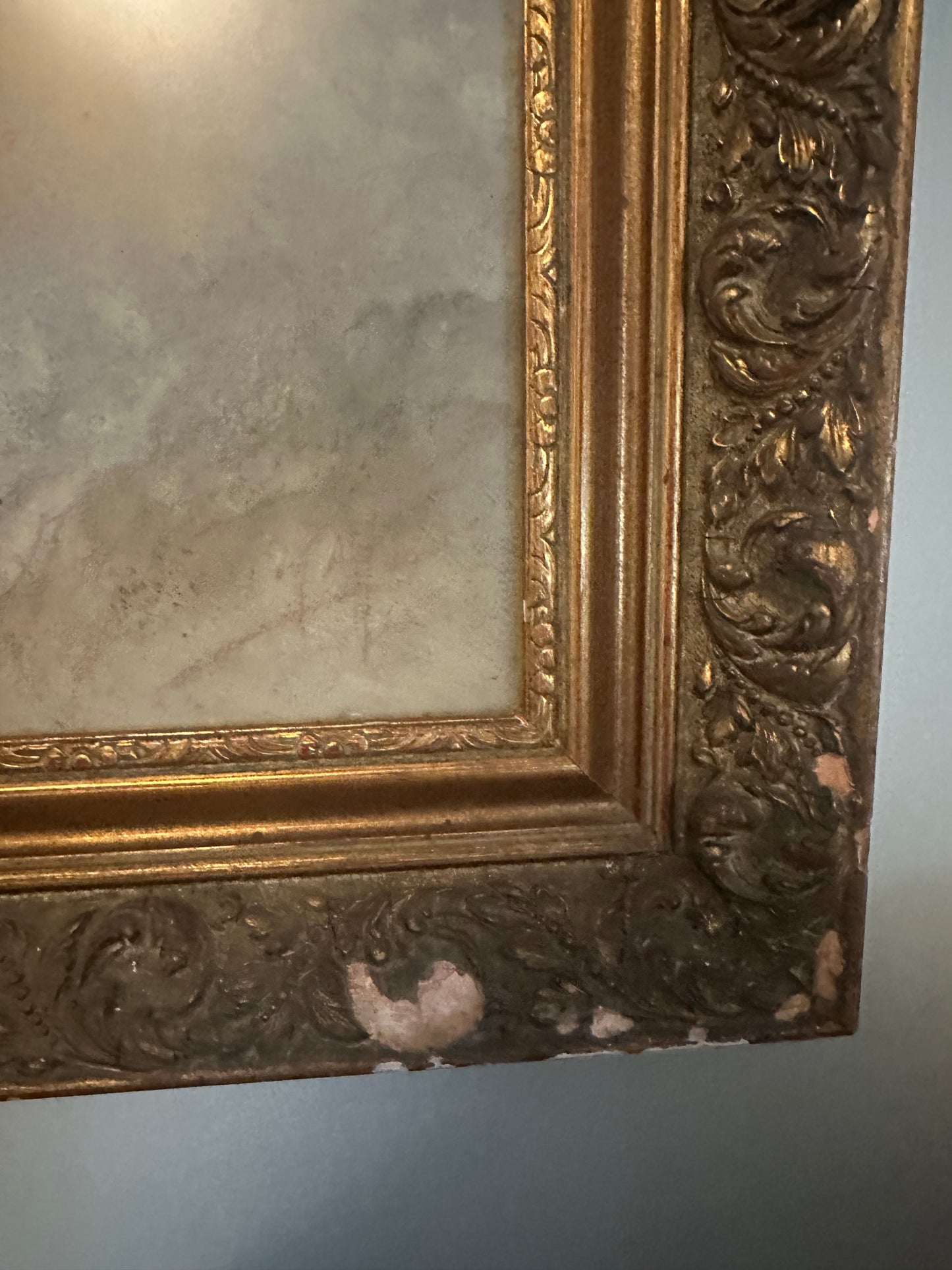 Antique Pastel Portrait of a Woman