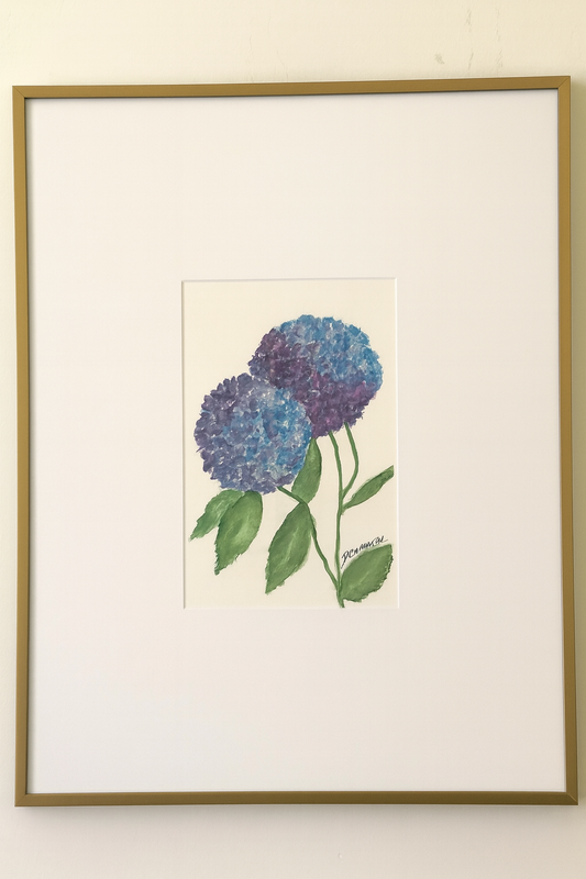 Hydrangeas by Donna Carbajol
