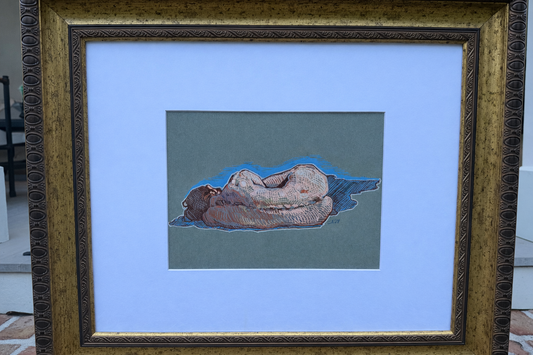 Lying Down Woman by Chris Kelly