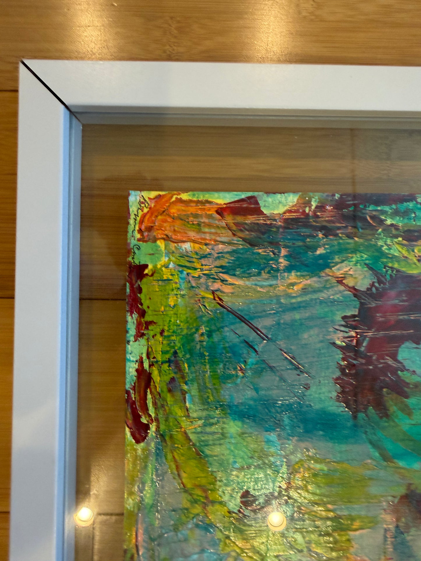 Colorful Abstract by Barbara Casteix