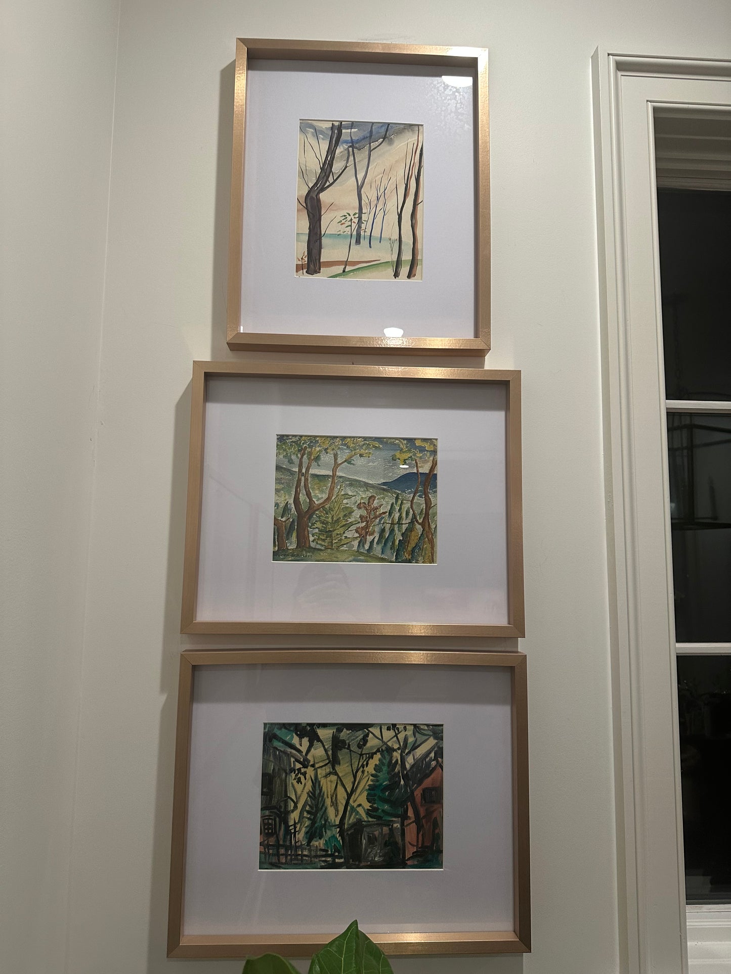 Tree Paintings by Rolph Scarlett (1889-1984)