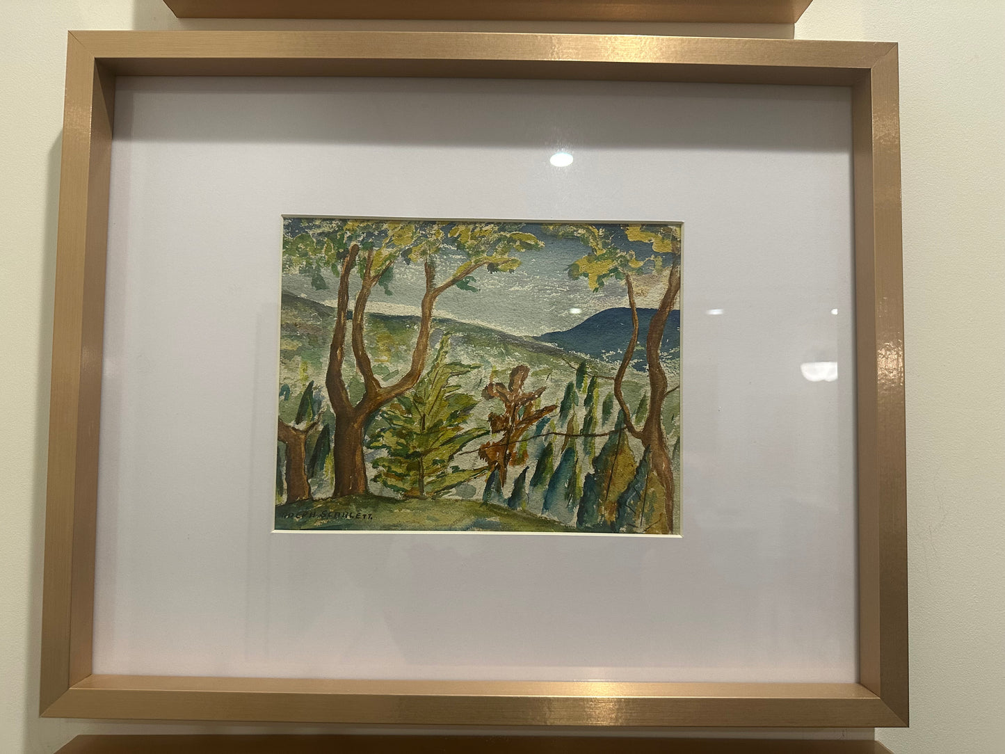 Tree Paintings by Rolph Scarlett (1889-1984)