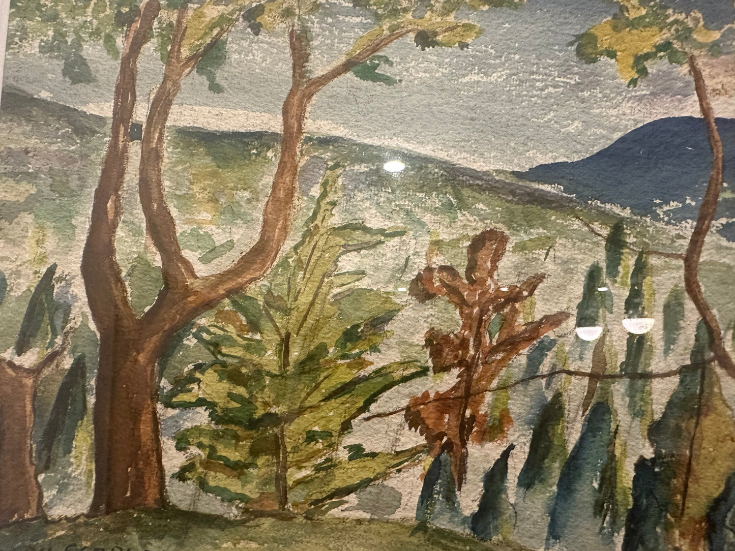 Tree Paintings by Rolph Scarlett (1889-1984)