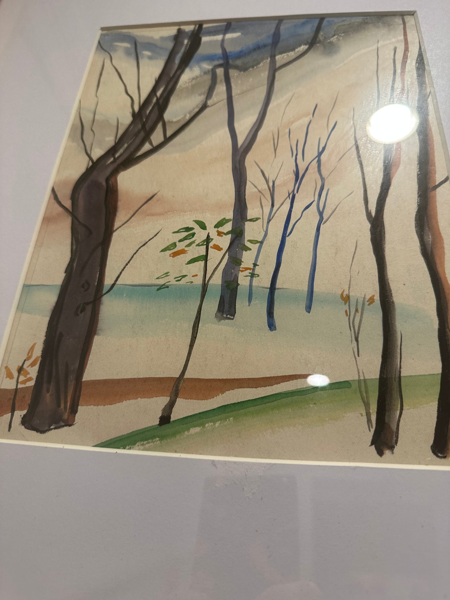 Tree Paintings by Rolph Scarlett (1889-1984)