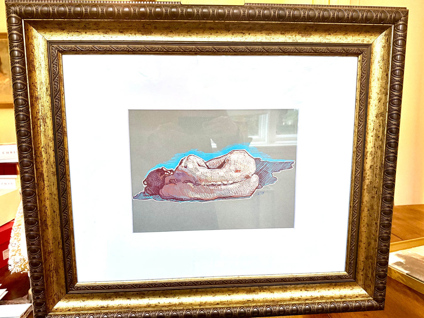 Lying Down Woman by Chris Kelly