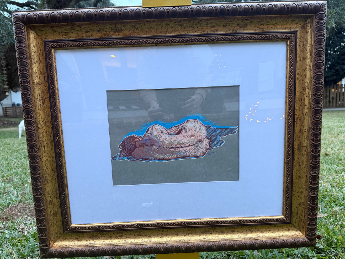 Lying Down Woman by Chris Kelly