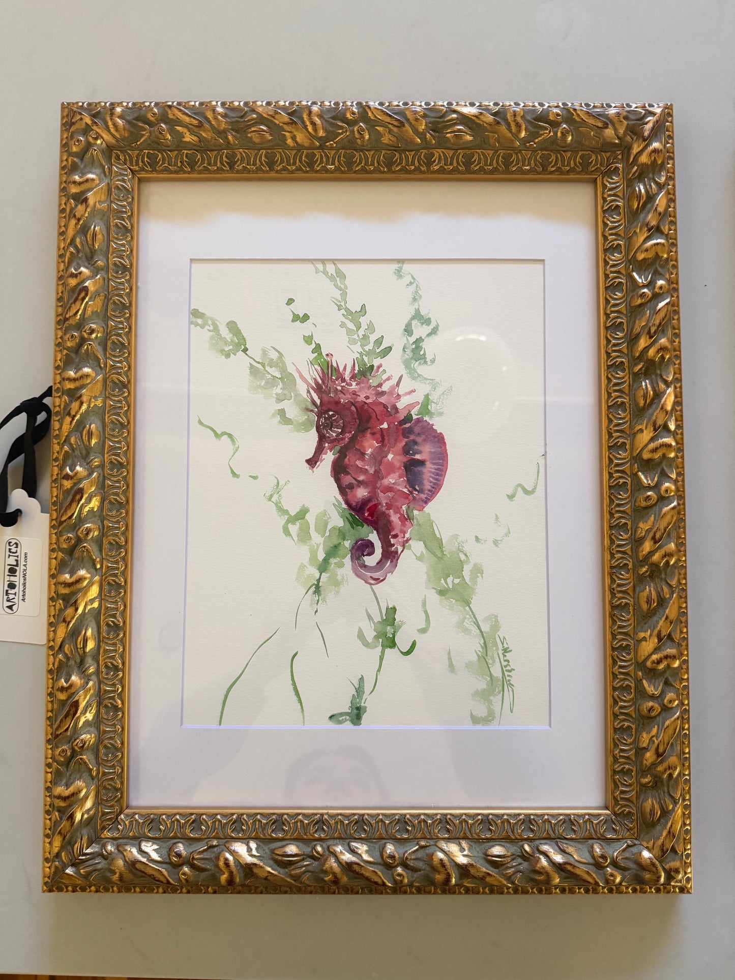 Seahorse Art by Suren Nersisyan