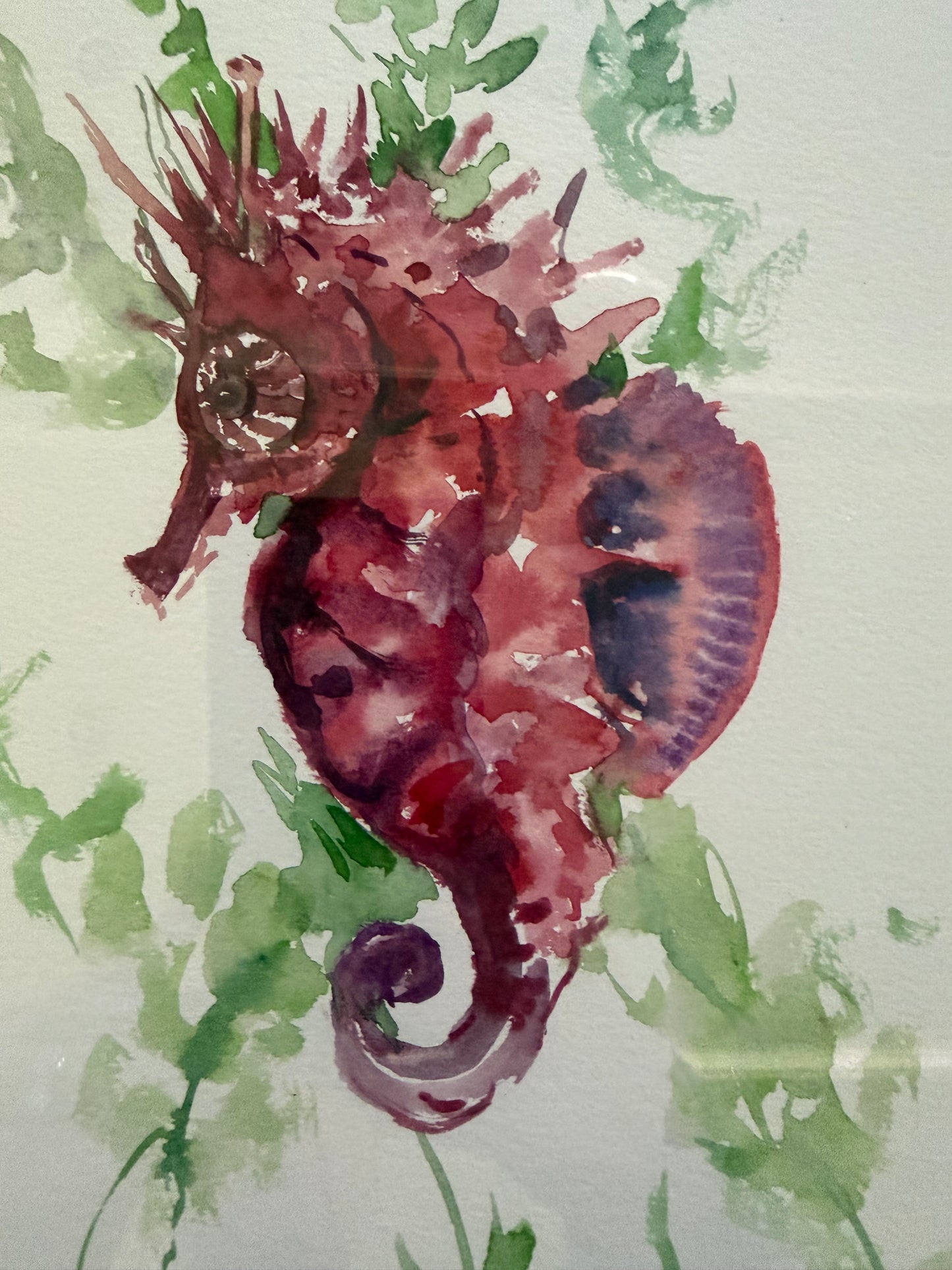 Seahorse Art by Suren Nersisyan