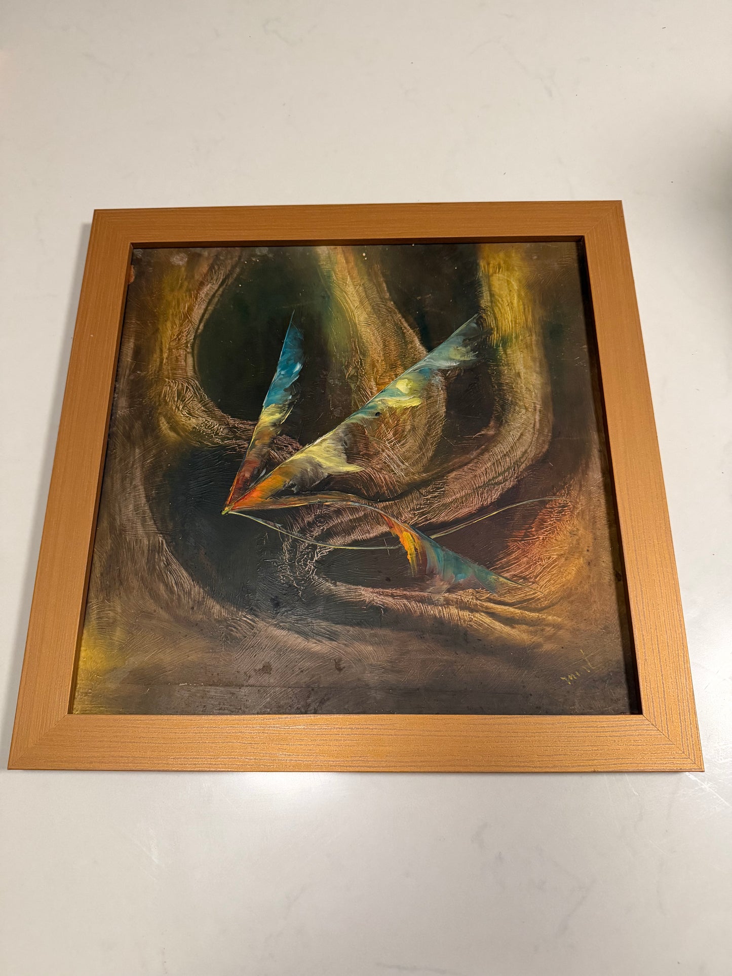 Dandelion Seed in the Wind, signed Mint