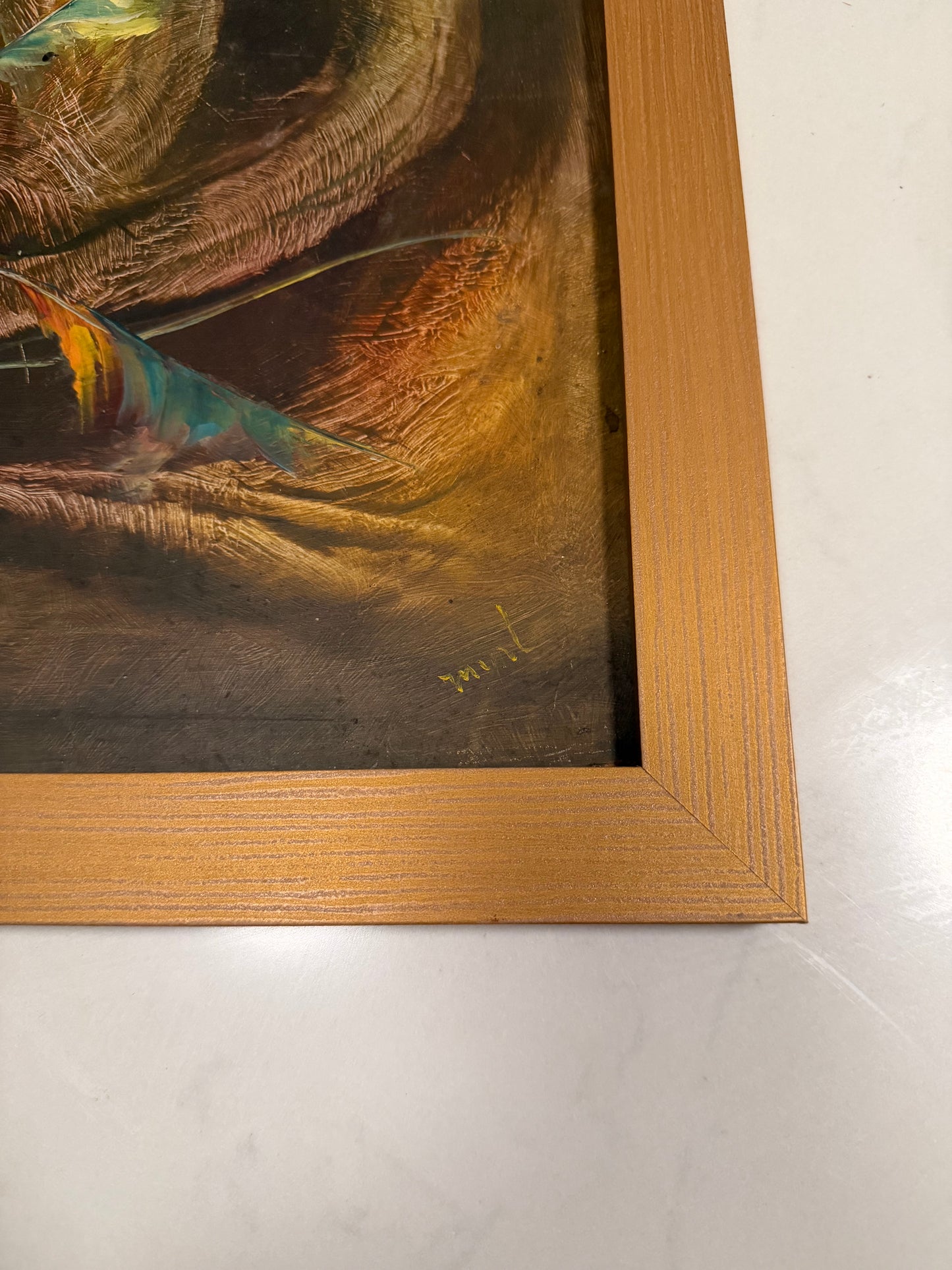 Dandelion Seed in the Wind, signed Mint