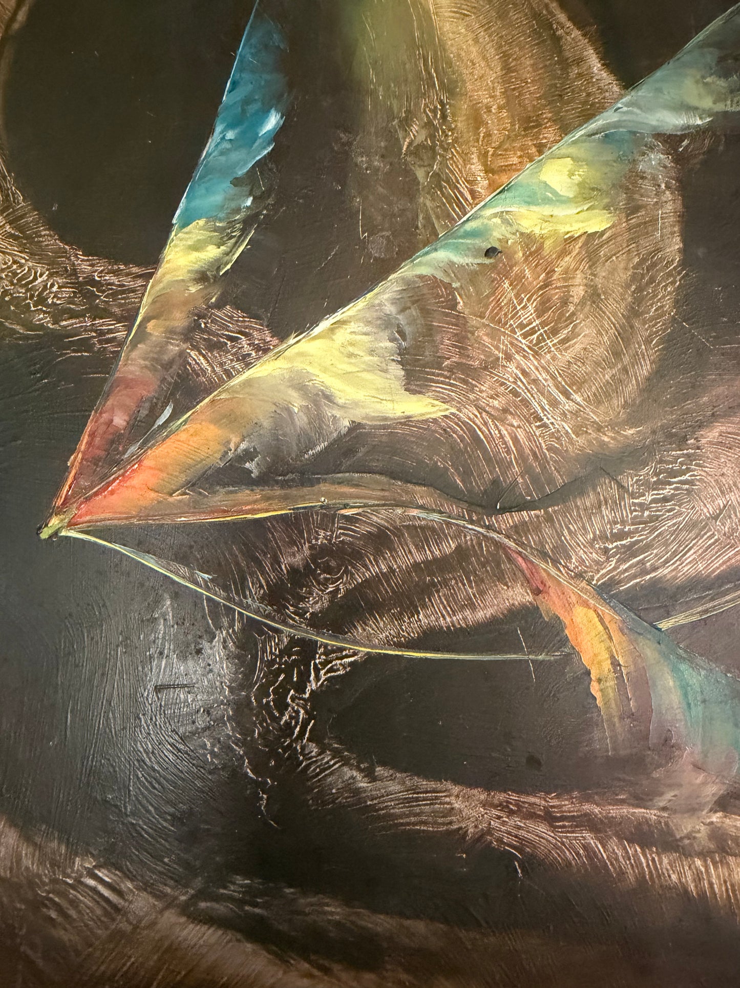 Dandelion Seed in the Wind, signed Mint