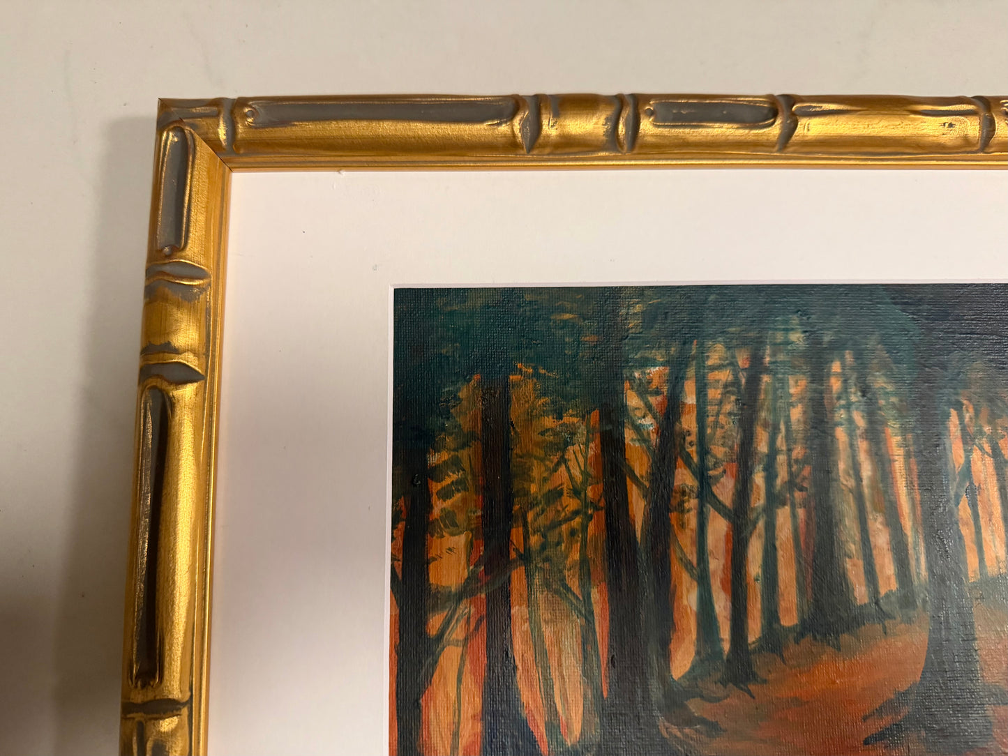Sunset Trees by Chloe Cazayoux