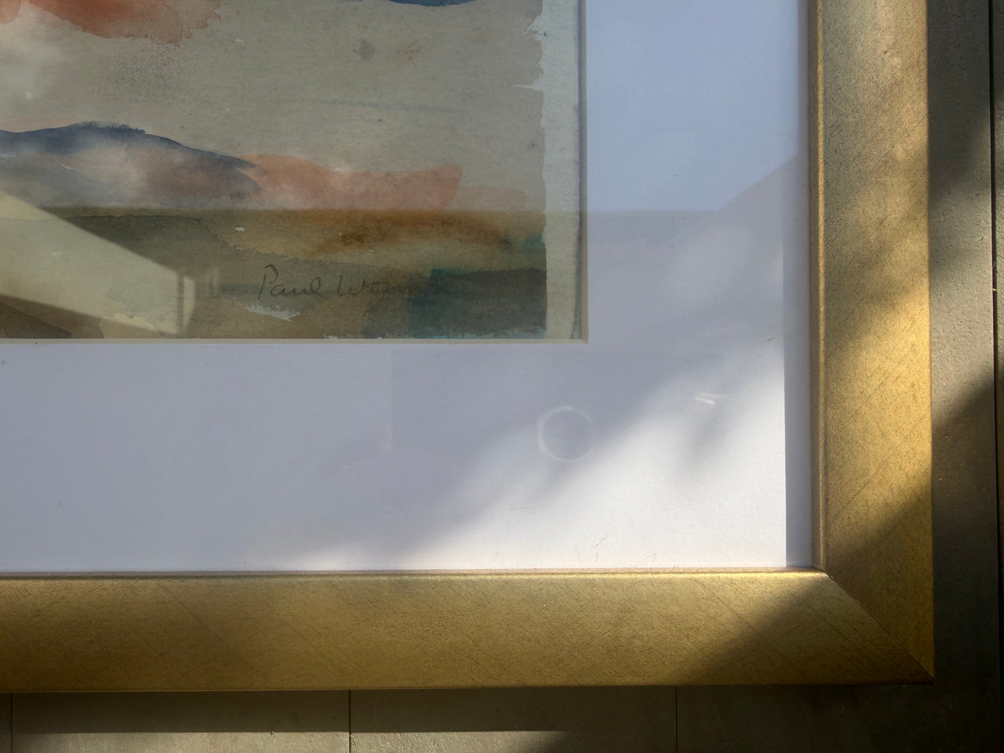 Rocky Coast Water Color