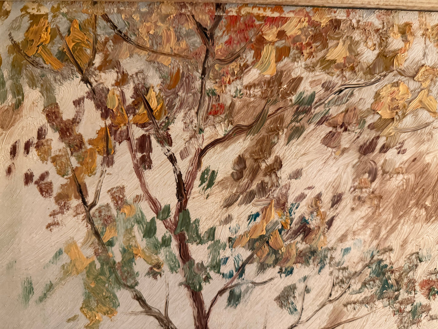 Early 20th Century American Impressionist Landscape Painting by Hitchcock
