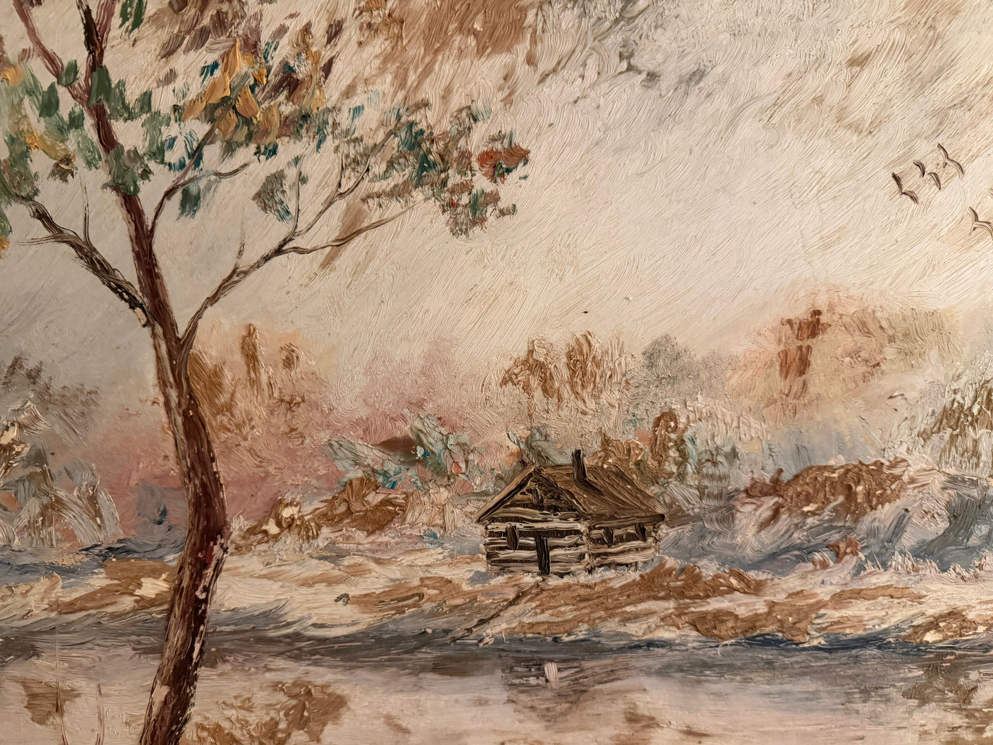 Early 20th Century American Impressionist Landscape Painting by Hitchcock