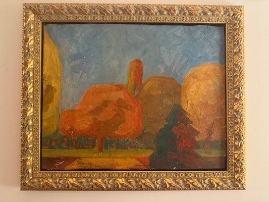 Vibrant Landscape by Paul Serusier