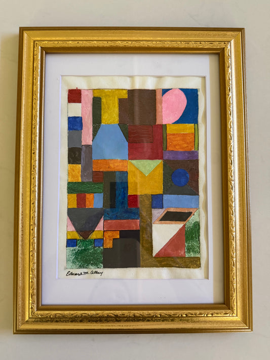Colorful Abstract Art by Edward M Anthony