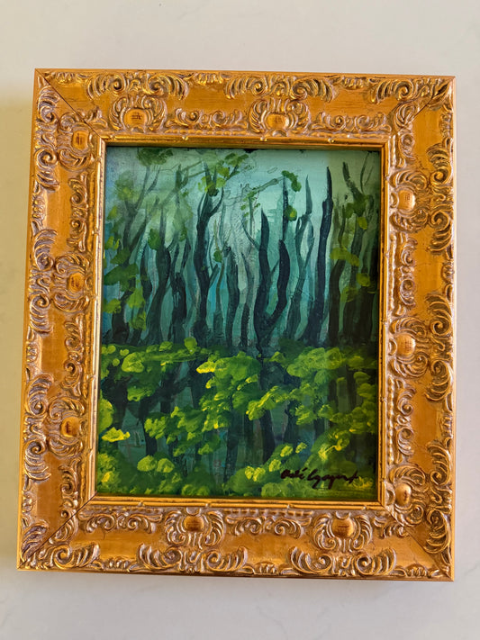 Green Trees by Chloe Cazayoux
