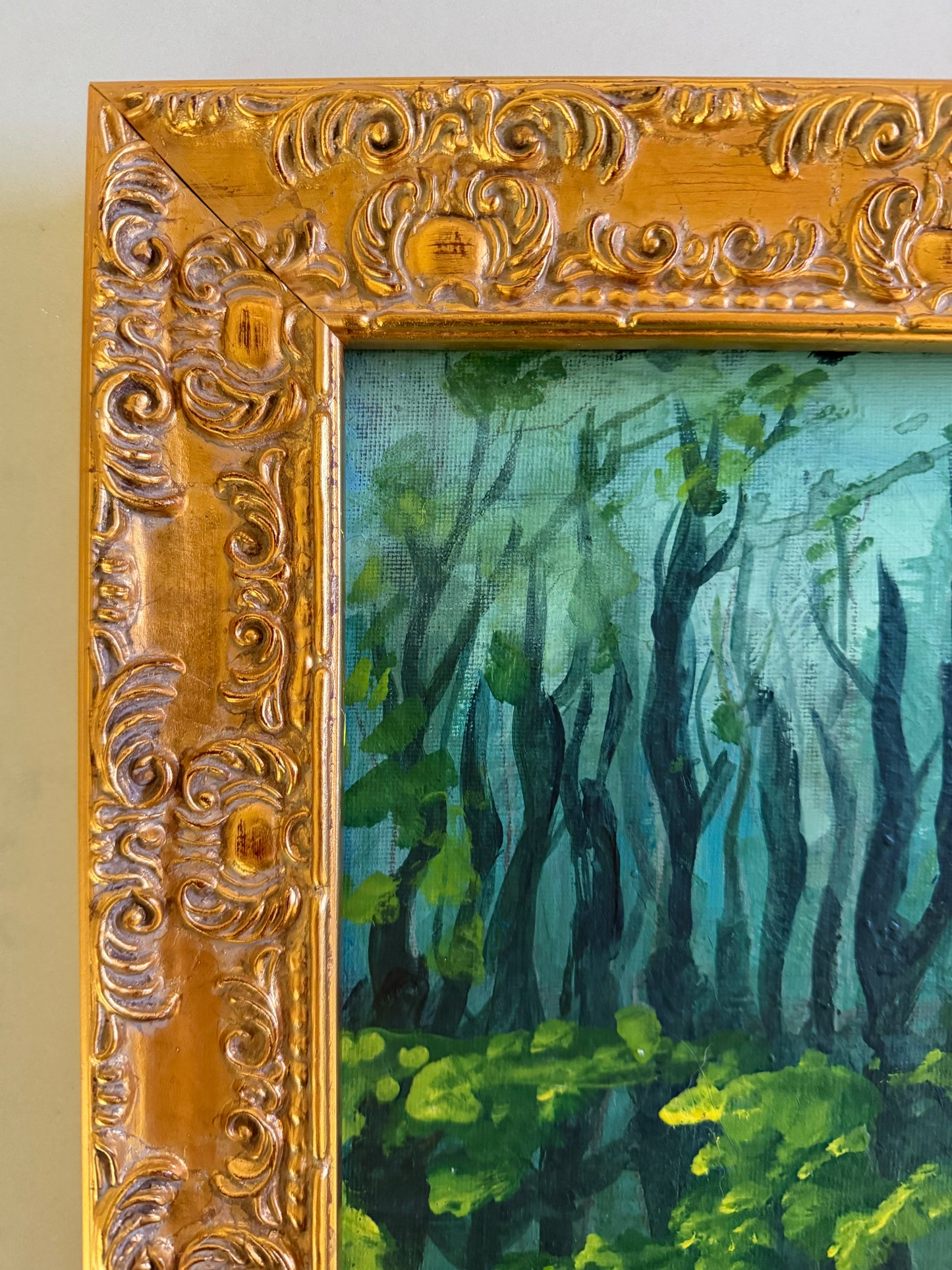 Green Trees by Chloe Cazayoux