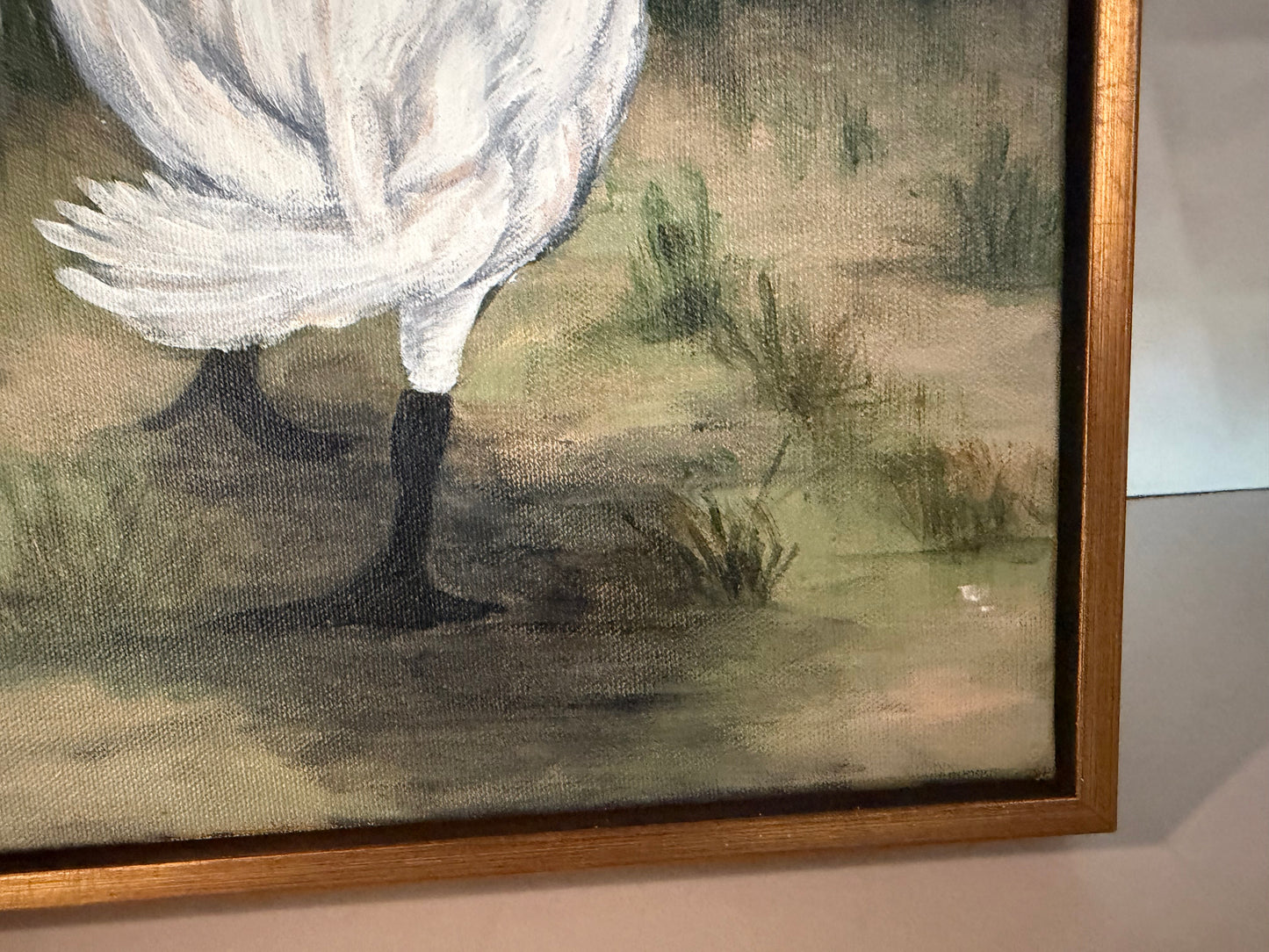 Elegant Swans by Mathilde Hoefer