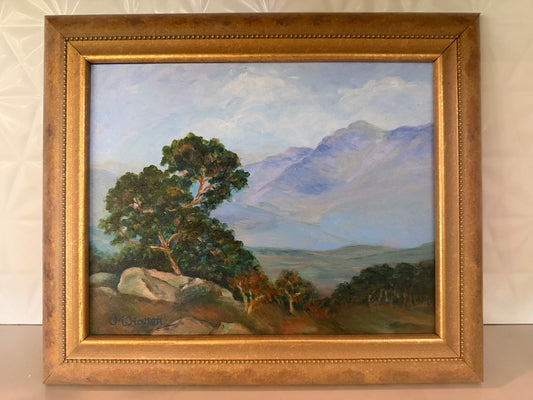 Mountain Valley by Mathilde Hoefer